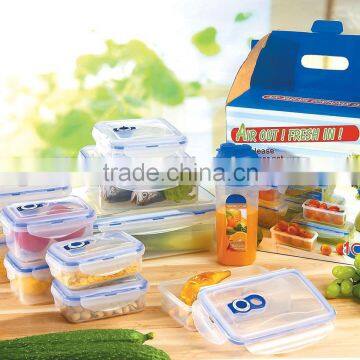 11pcs picnic set plastic lunch box food container