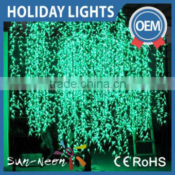 Hot-sale Weeping Willow Garden Decorative Led Tree