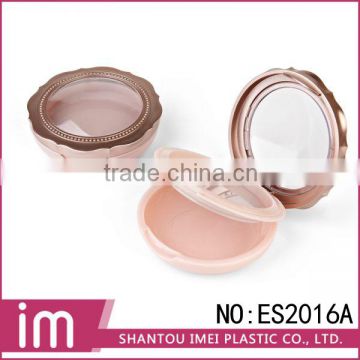 Luxury cosmetic packaging empty wholesale compact containers