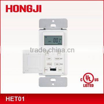 7 DAY HEAVY DUTY DIGITAL IN WALL TIMER