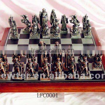 Bronze LORD metal Chess set