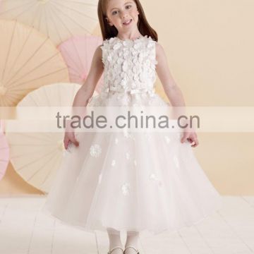 (MY112309) MARRY YOU Sleeveless Flower Dresses For Girl of 5 Years Old                        
                                                Quality Choice