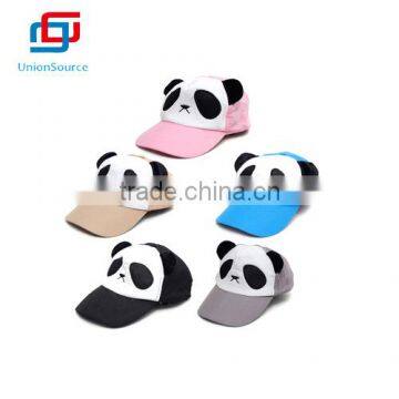 Panda Baseball Cap with Ears