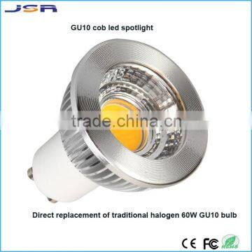 CE ROHS approved 7W COB GU10 Spotlight LED Bulb