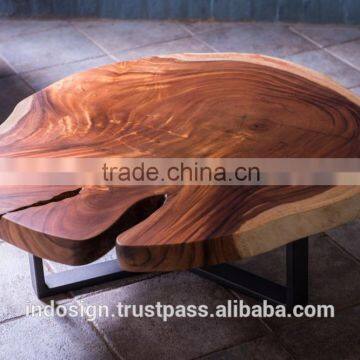 Solid Wood Coffee Table, Trunk Coffee Table photo-3