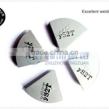 Hard Alloy Welding Blades for Making 3-edged Milling Tools , Milling Tools for T Grooves and Adjustable Boring Tools photo-3