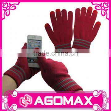 Custom made reusable winter smart glove for iPhone 6s
