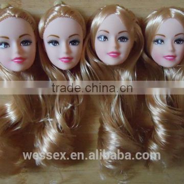 Promotion Barbie Doll Head,plastic baby doll heads