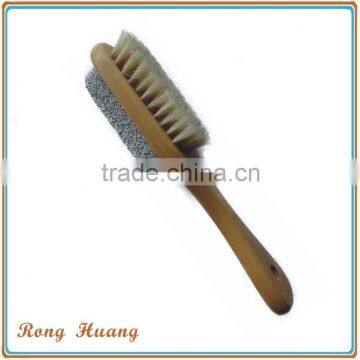 High quality nail brush with pumice stone