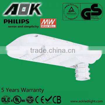 5years Warranty MW Driver IP65 80W Solar Power LED Street Light