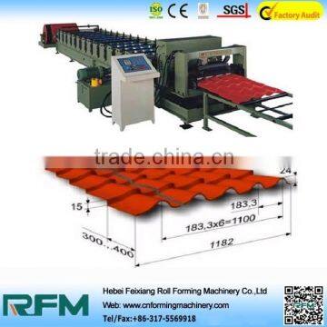 China glazed tile roll forming machine for structure