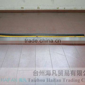 Durable Customized Wheel Chock Rubber Wheel Stopper/car Parking Stoppers , Made of Synthetic Rubbe/hot Sale Rubber Car Stopper photo-3