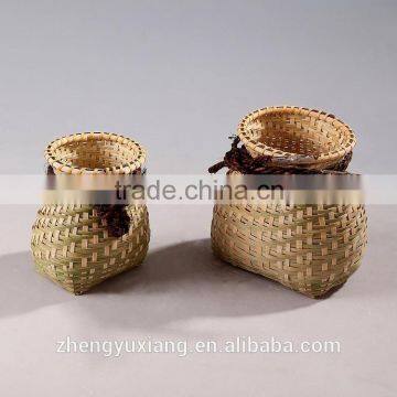 Handwoven Bamboo Fish Basket photo-2