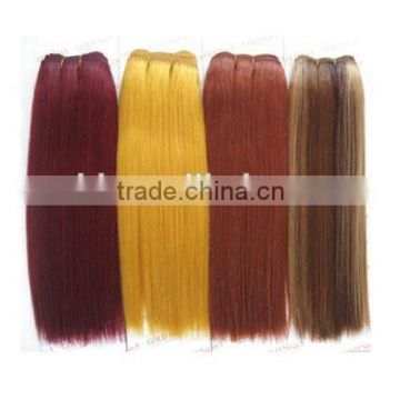 Different Color Long Straight Hair, High Temperature Synthetic Hair