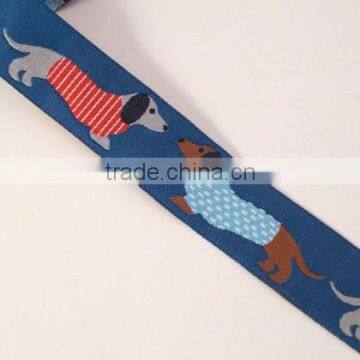 Dachshund woven jacquard ribbon wholesale