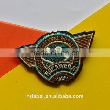 2017 New Any Shape Laser Cut Woven Patch