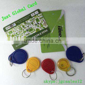 4 color printing standard size 30mil RFID pvc plastic card