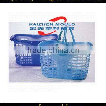 High precision commodity injection plastic laundry basket mould