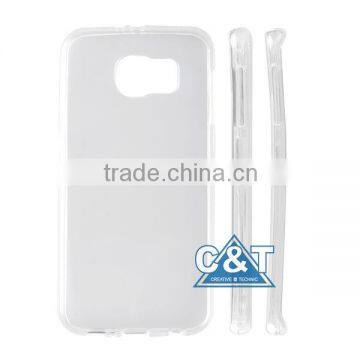 C&T Clear Transparent Flexible Gel Ultra Thin TPU Cases Covers For Samsung Galaxy S7 Edge