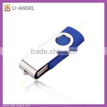 Customized USB drive swivel USB flash drives , 32GB USB flash drives