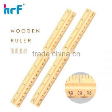 2013 25cm Wooden ruler HR-R012