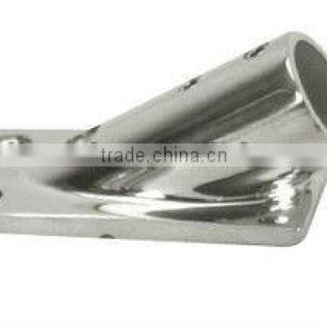 316 Stainless steel Rail fitting Rectangle base 30 degree