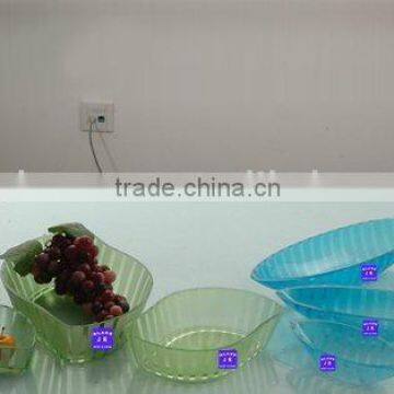 Hot Sale Decorative Colored Glass Plate For wedding