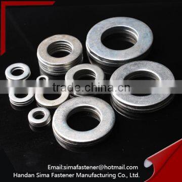 Flat washer / zinc plated DIN 9012 flat washer/forged steel washers