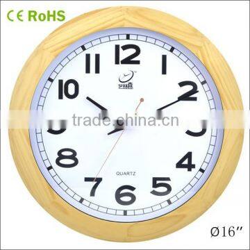 home wood watch wall clock arabic number(16W54NA-62)