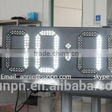 Outdoor LED electronic clock and temperature sign led clock and temperature sign