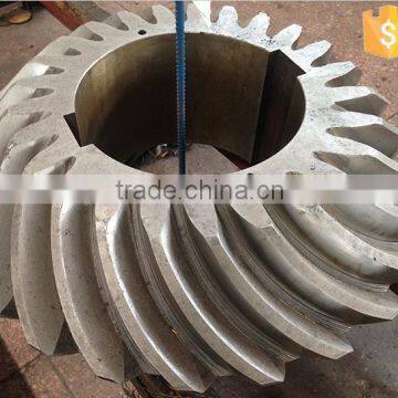 Steel Forged Bevel Gear For Cone Crusher photo-2
