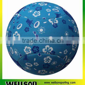 Hot sale 2016 softly neoprene beach soccer ball