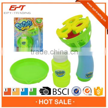 Wholesale kids soap bubble gun toy battery operated bubble toy for sale