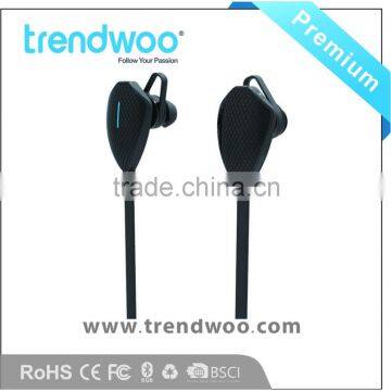 CSR4.0 Wireless Stereo sound led indicator light sports Bluetooth Earphones