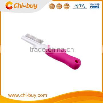 27pins Steel Tooth Pet Grooming Comb Hair Cleaning Comb