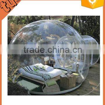 New arrival inflatable clear bubble tent, camping tent transparent