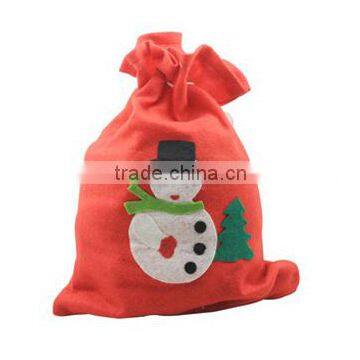 cheap Non-woven Santa Claus christmas gift bag