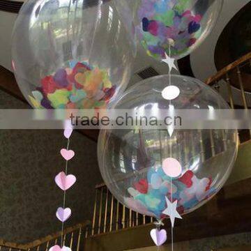 China Confetti Transparent Balloon Wedding Balloon photo-3