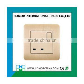 Socket Switch Manufacturers Double Gang Socket Wall Switch photo-6