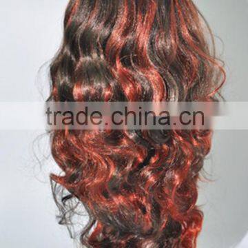 Mixed Color Wave Wig for Female Festival Wigs N328