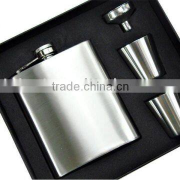 4pcs hip flask gift set