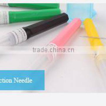 sterile economic with rubber sleeve blood collection needles