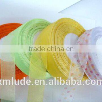 Colorful Silk Organza Ribbon