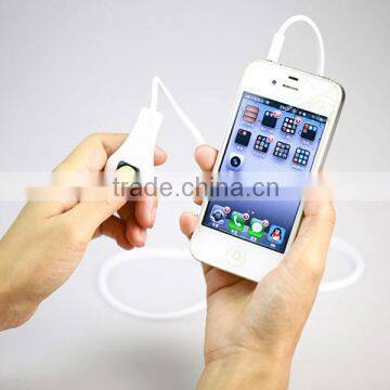 Camera control cable for iphone 5 4 4s camera lens shutter cable