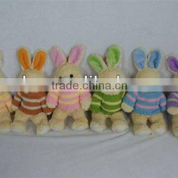 Cute plush animal easter rabbit