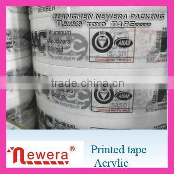 China manufacturer transparent bopp office printing grip tape