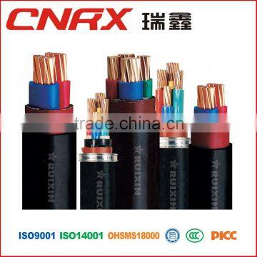 Made in China yueqing flame retardant 0.6/1kv aluminum core PVC Insulated Steel armor PVC jacket power cable