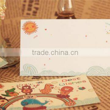 Hand Made Paper Folding Birthday Greeting Cards Design With Heart and Handle