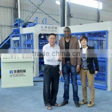 Price concrete block machines HYM QT8-15 Automatic concrete block machine for sale price