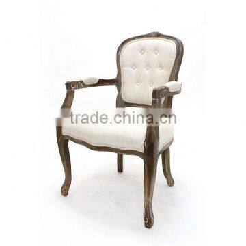 Chinese antique wooden carved leather wooden armchair wood chair